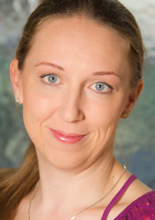 Portraitaufnahme von Bernadette Goriup
