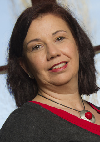 Portraitaufnahme von Magª. Claudia Kapeller