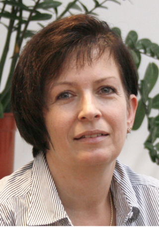 Portraitaufnahme von Sabine Laundl